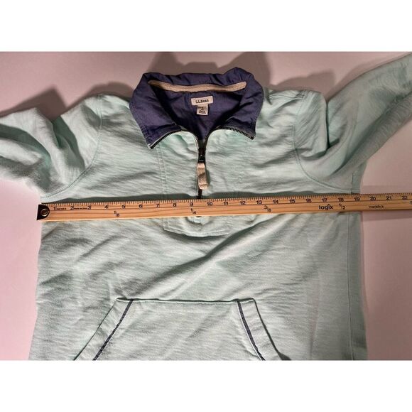 LL Bean Zip Up Sweater Men's Sz Small 100% Cotton - Picture 6 of 10